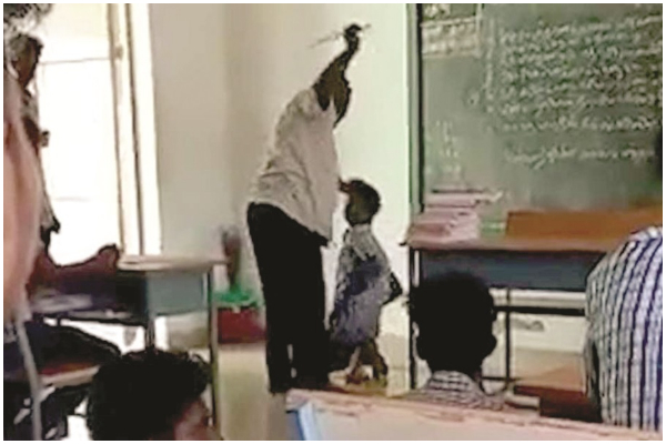 Teacher in India kills student over spelling mistake 