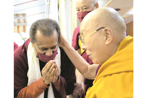 Peace must come from within: Dalai