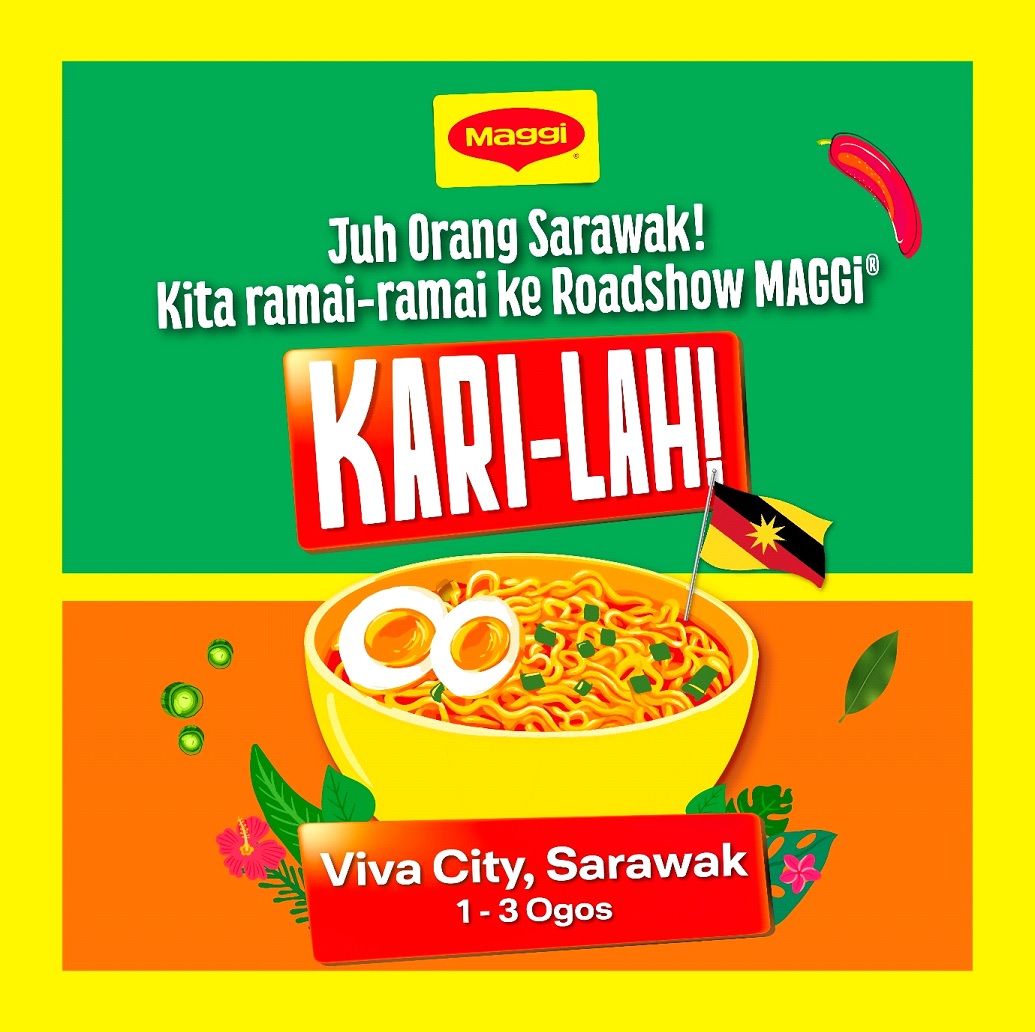 The Kuching tour kicks off the nationwide MAGGI® Kari Lah roadshow.