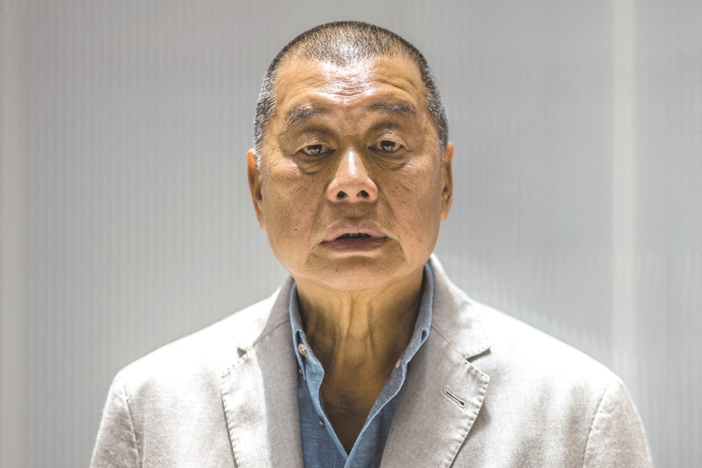 He is charged with foreign collusion under HK’s national security law.