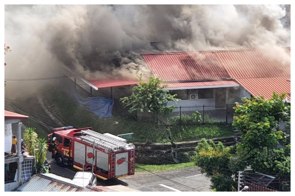Fire damages six terrace houses in Kota Kinabalu
