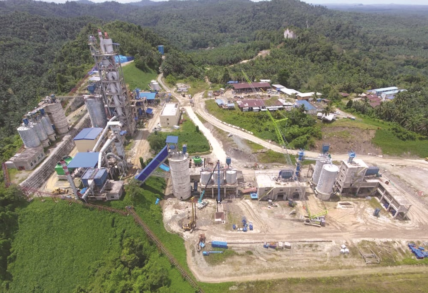 Cement for Sabah and beyond from Borneo marble quarry