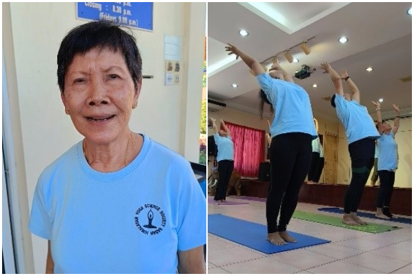 Yoga aids woman defy age, grief and caregiving