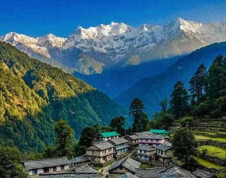The Himalayas (top) and Amazon (below).