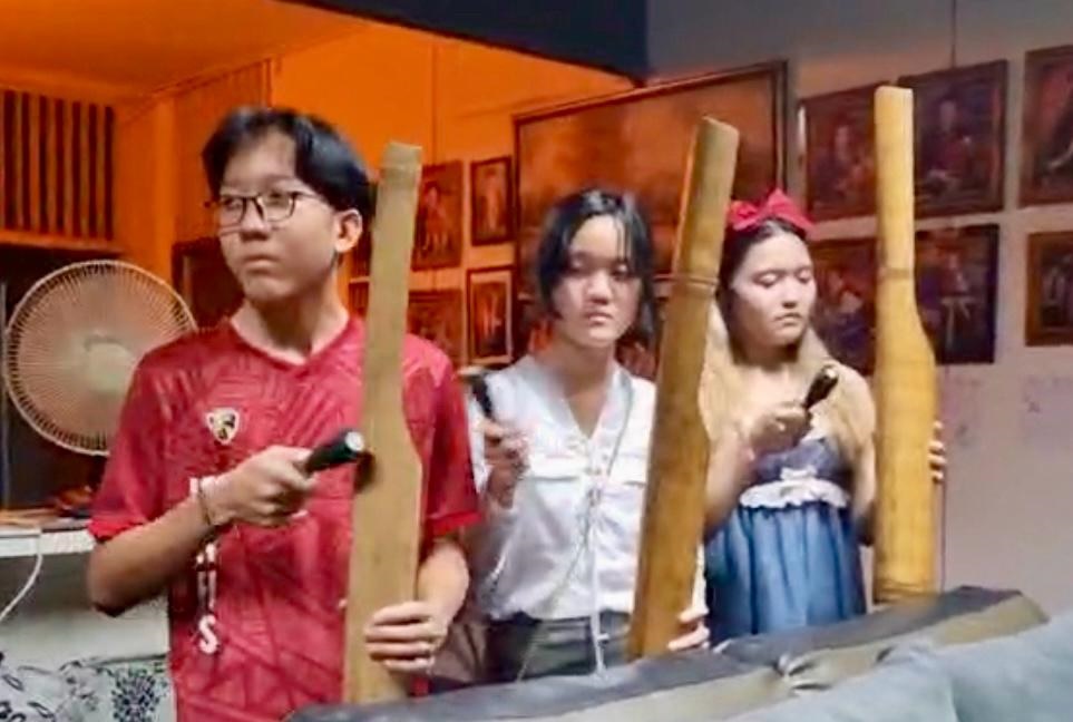 Traditional Sabahan music is not merely a collection of notes and rhythms but an expression of identity, history and community – qualities that cannot simply be learned through algorithms. Pic shows young Sabahans learning to play traditional instruments.