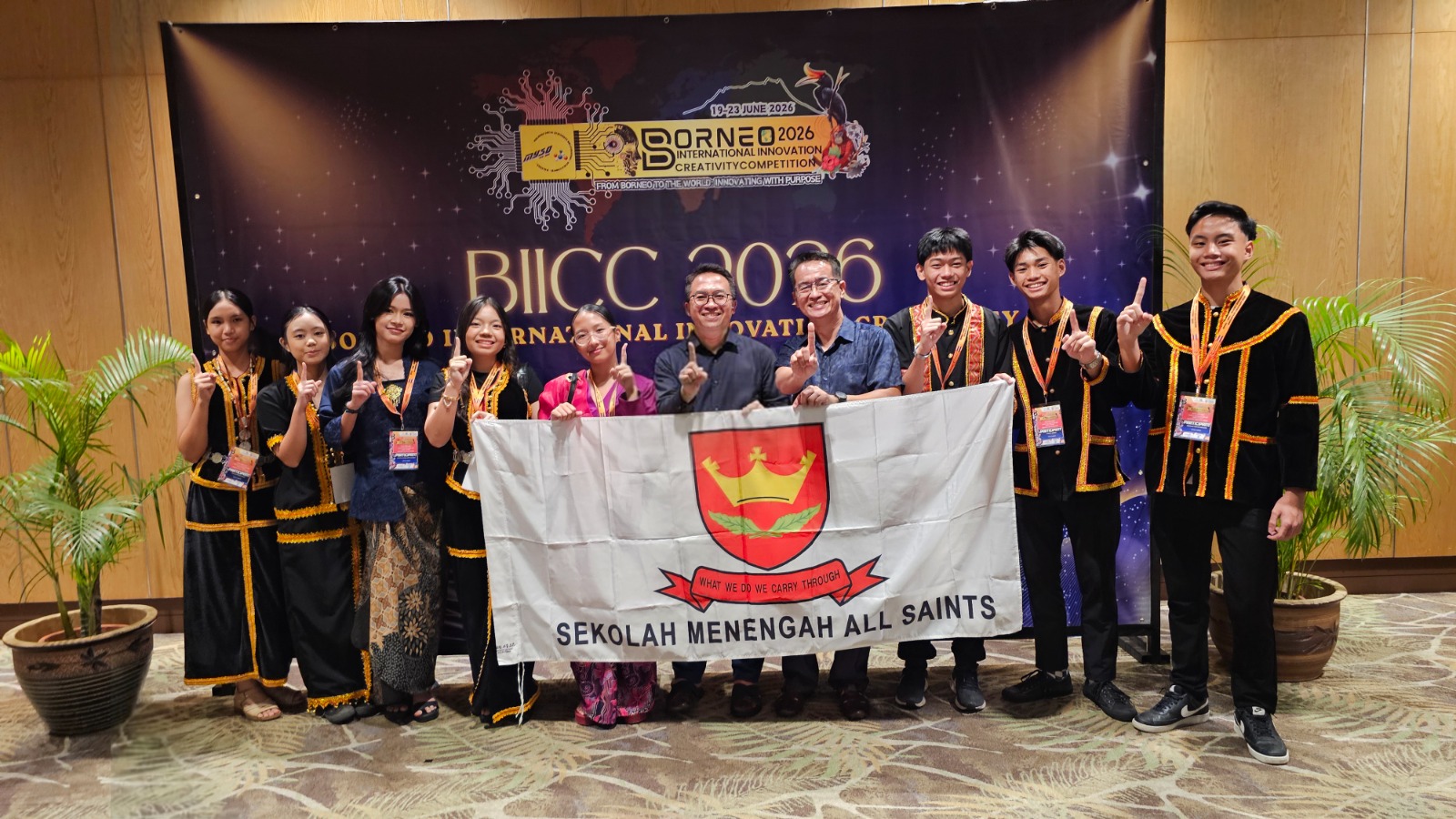Three golds for SM All Saints at BIICC