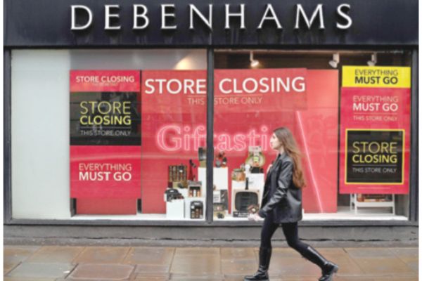 Debenhams shuts all stores, around 12,000 jobs lost