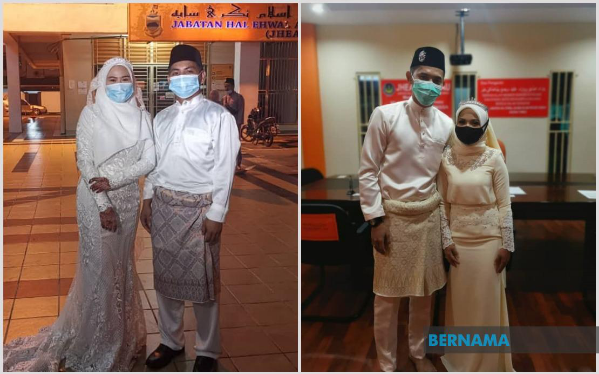 52 couples tied the knot in Tawau 30mins before MCO took effect
