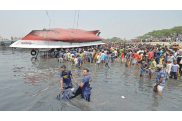 26 dead after Bangla ferry collision
