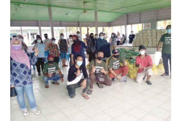 Joint community effort leaves positive impact among Membakut folks