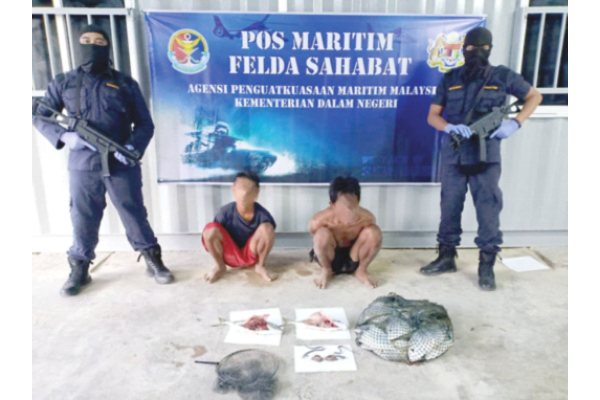Fish bombing: Two detained in Lahad Datu