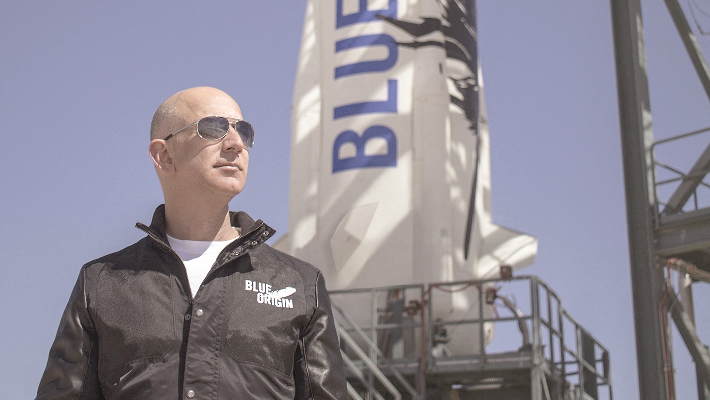 Earth’s richest man Bezos to blast off into space