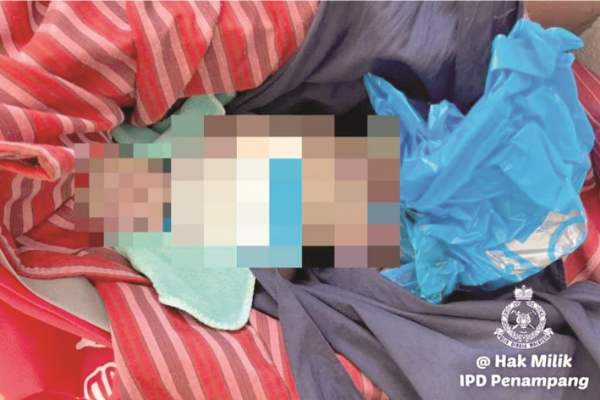 Newborn boy found dead
