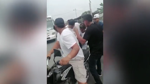 Friends take body of murdered man out of coffin for a motorbike ride