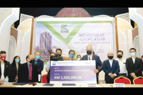 Supplementary Agreement Signing Ceremony for Wisma KOSAN Land Likas