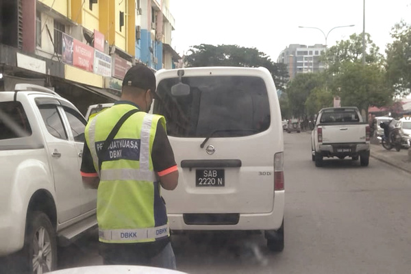 City Hall is cracking down on errant drivers in Kota Kinabalu