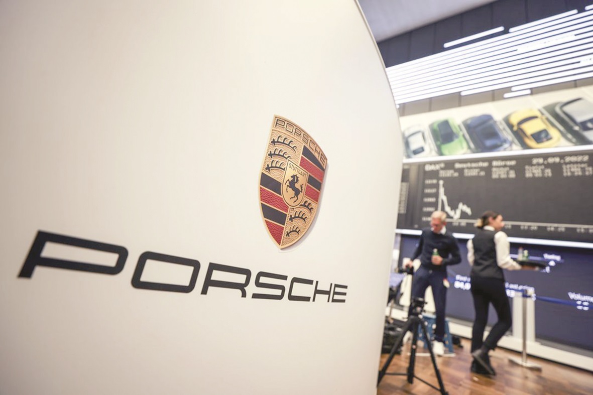 Porsche makes big IPO debut