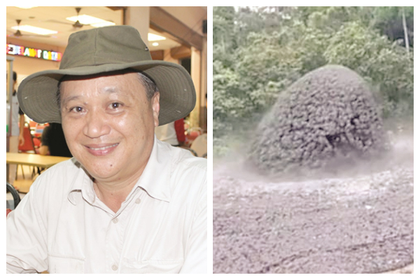 Mud volcano eruption at Tabin not the first 