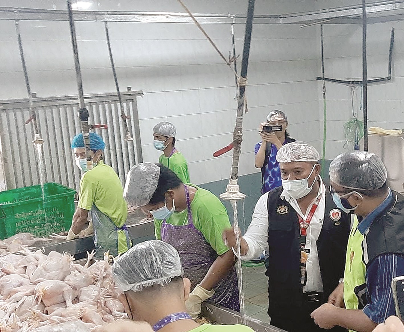Sandakan chicken slaughterhouse is compounded