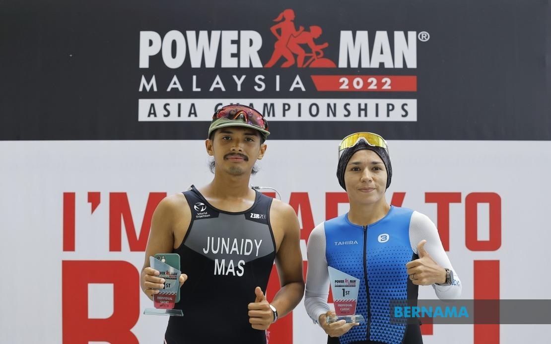 Tahira, Haziq top at Powerman Asia-Malaysia