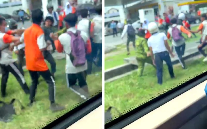 Kes gaduh, 4 pelajar ditahan