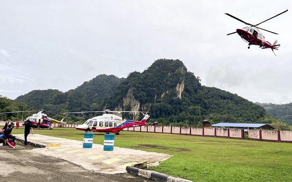 3 Orang Asli students cut off by floods get chopper ride to sit for SPM exams