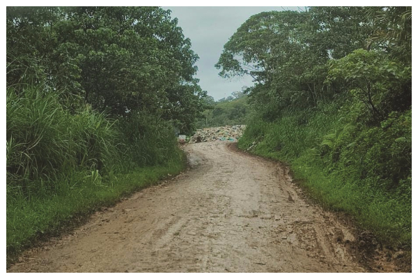 But bad road prevents public access: Perfect alternative to the Ranau dump site