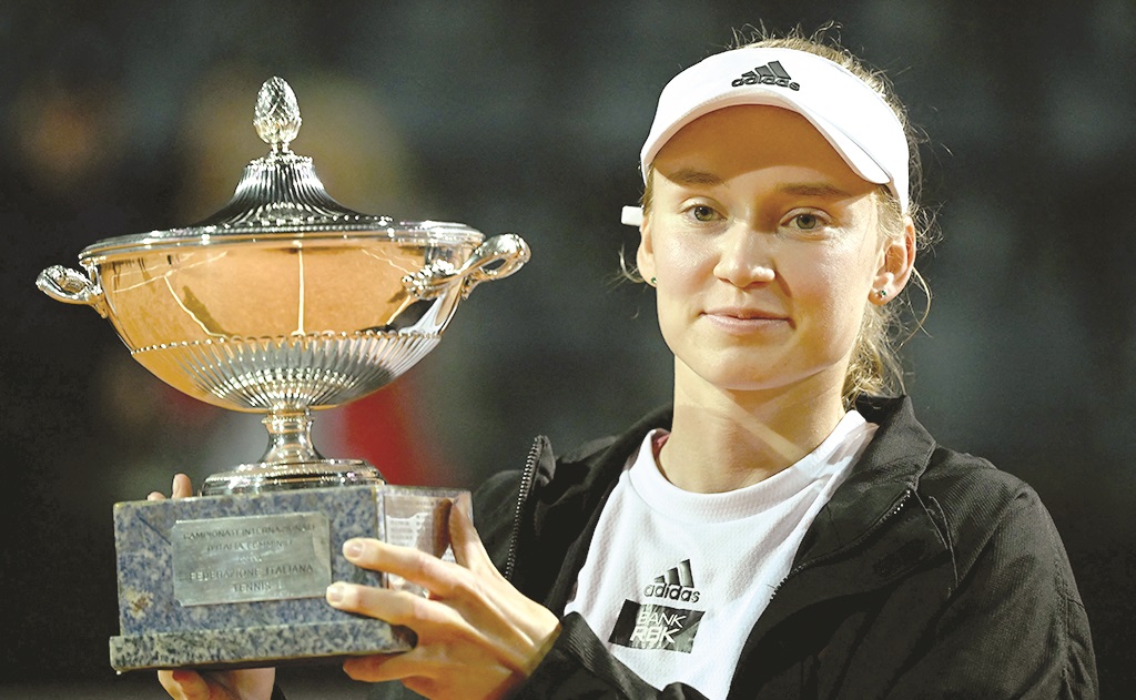 Rybakina sets sights on Roland Garros