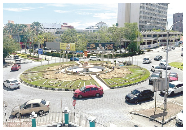 Another Labuan roundabout facelift