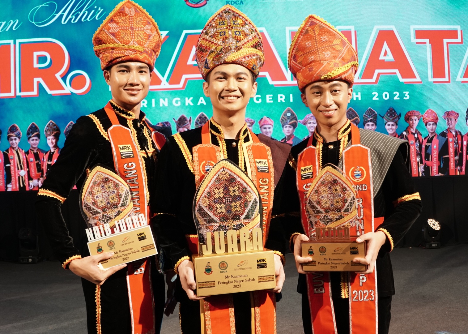 KDCA Putrajaya’s Tommy is Mr Kaamatan