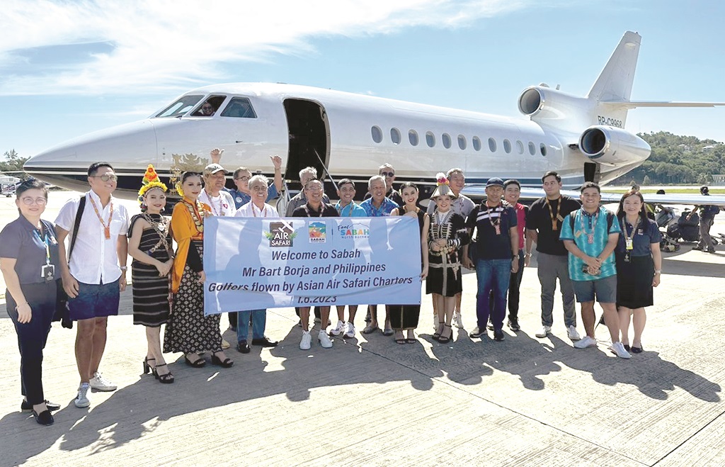 Filipinos jet in for a golfing holiday