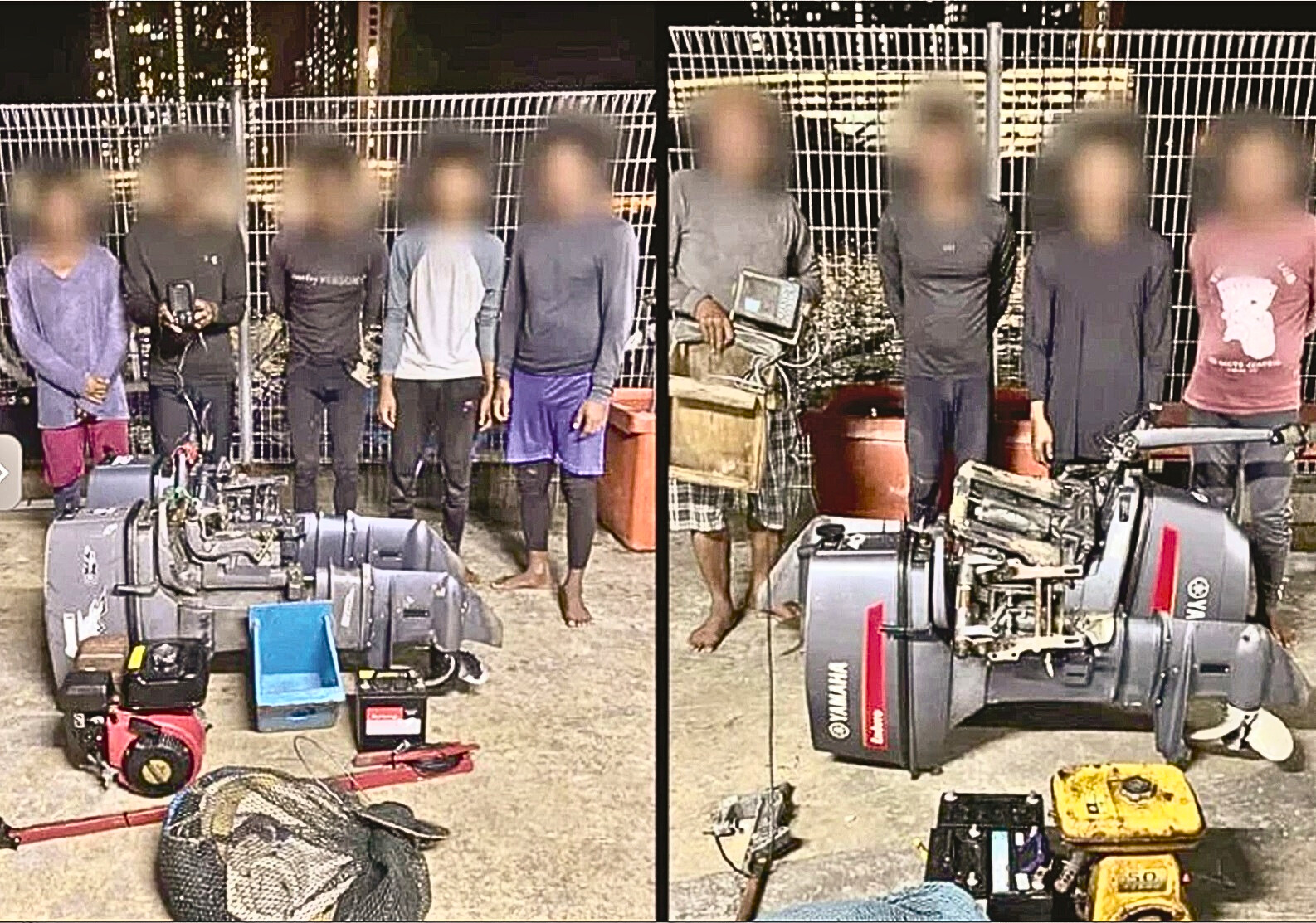 Fish-bombing: Nine held off Manukan