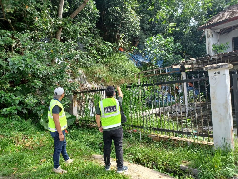 Likas slope: City Hall to implement protection measures 