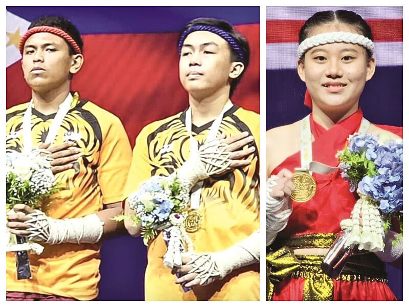 Tiga atlet muaythai Sabah dinobat juara dunia 