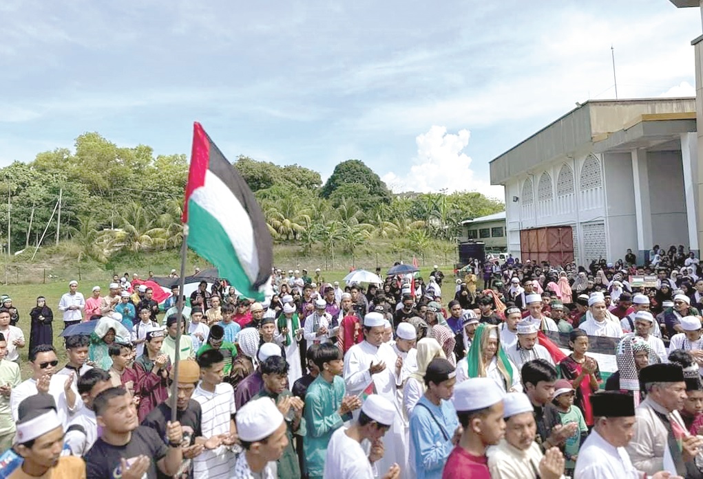 300 join Sandakan ‘Solidarity Gathering for Palestine’ 