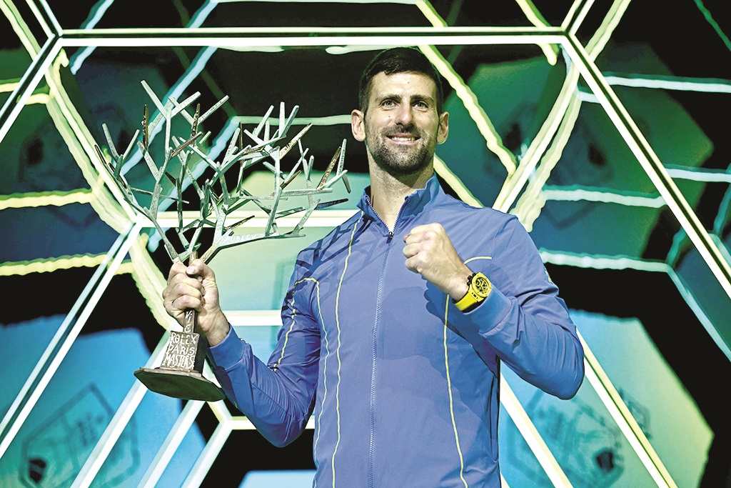 Djokovic bags seventh Paris Masters title