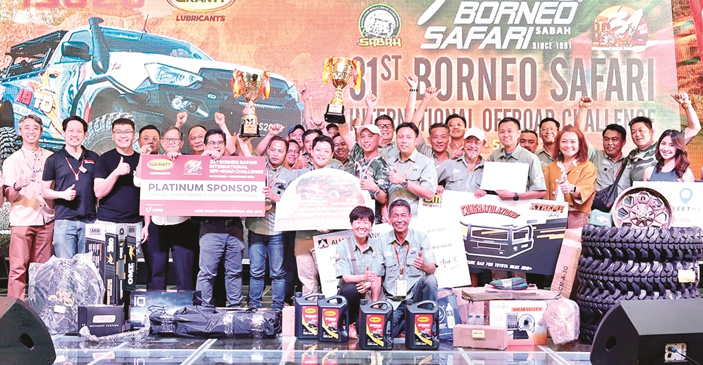 Roland, Sajeymee win Borneo Safari