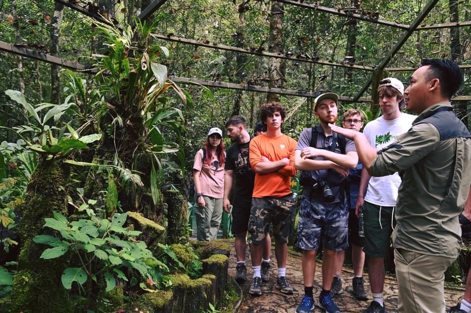 United Kingdom students briefed on Kinabalu Park