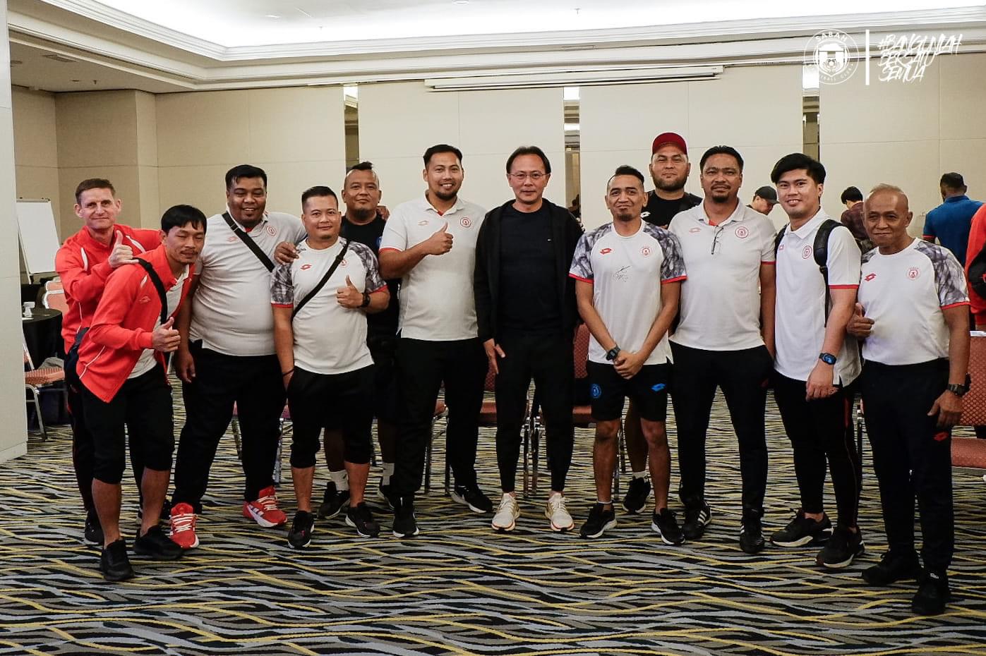 Existing coaching staff retained