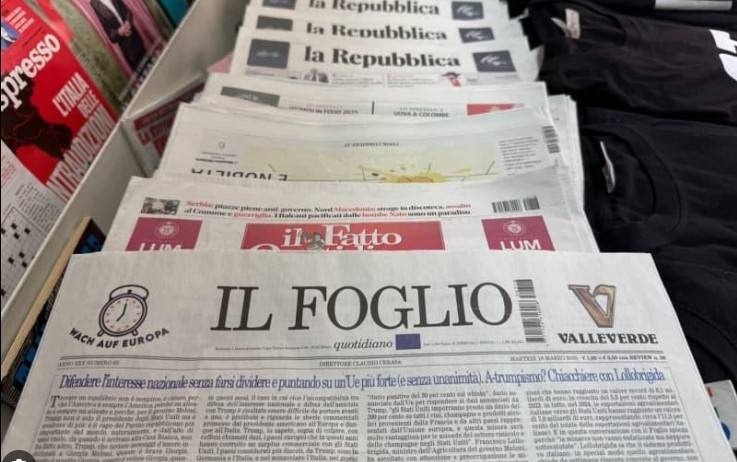 Italian paper prints fully-AI edition