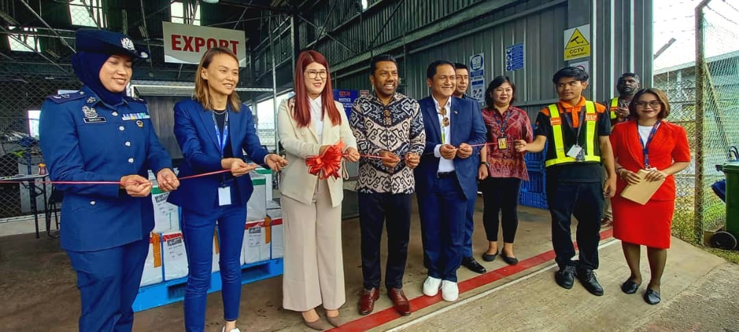 Ground Team Red Sdn Bhd, Teleport unveil new Sandakan air cargo facility