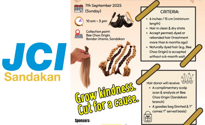 Hair Donation Drive to support cancer patients
