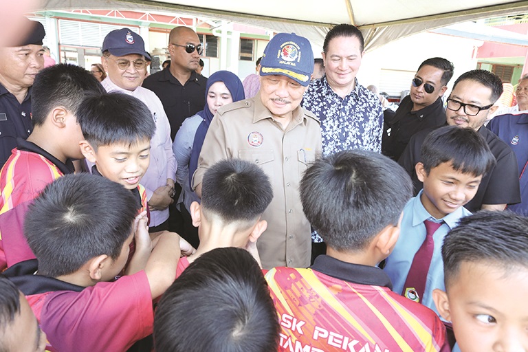RM260,000 State Government aid for razed Tambunan school