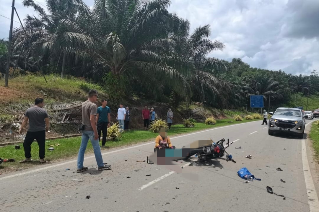 Motorcyclist dies after collision on Felda Umas road
