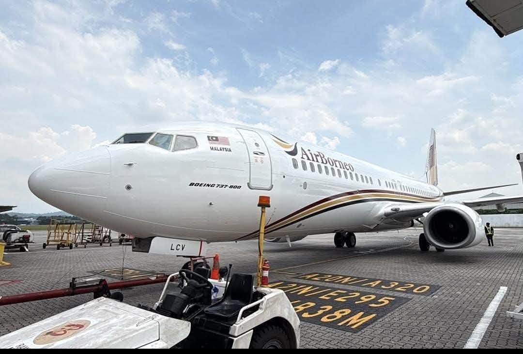 AirBorneo marks milestone with arrival of new Boeing jet