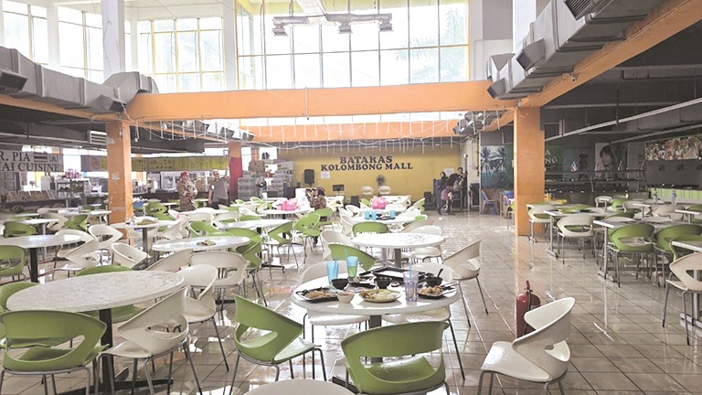 Fire erupts at Bataras food court, one injured 