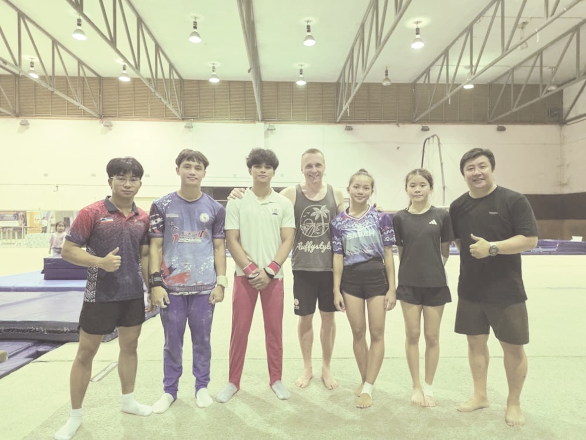 Danish Gymnastics coach shares expertise with Sabah athletes