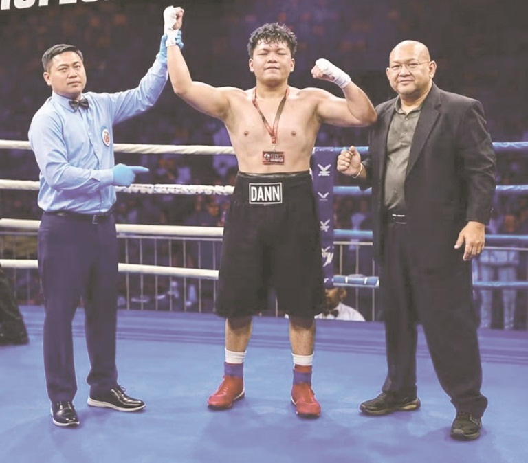 Tambunan’s Dann is country’s top-ranked pro boxer