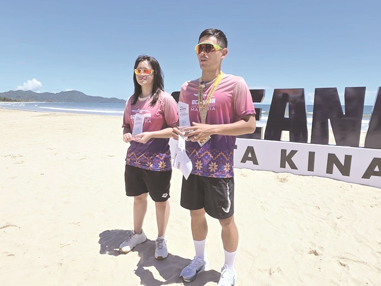 Malaysia’s Georgene makes winning Oceanman Kota Kinabalu debut