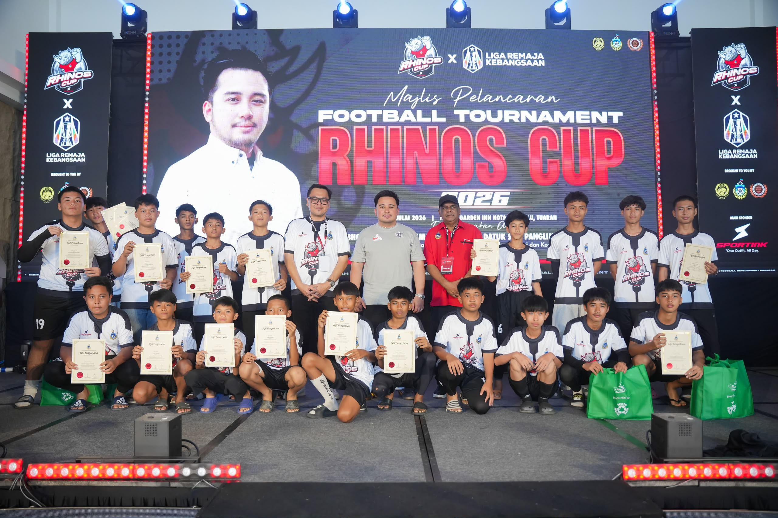Rhinos Cup to strengthen Sabah football development, says Ghazali